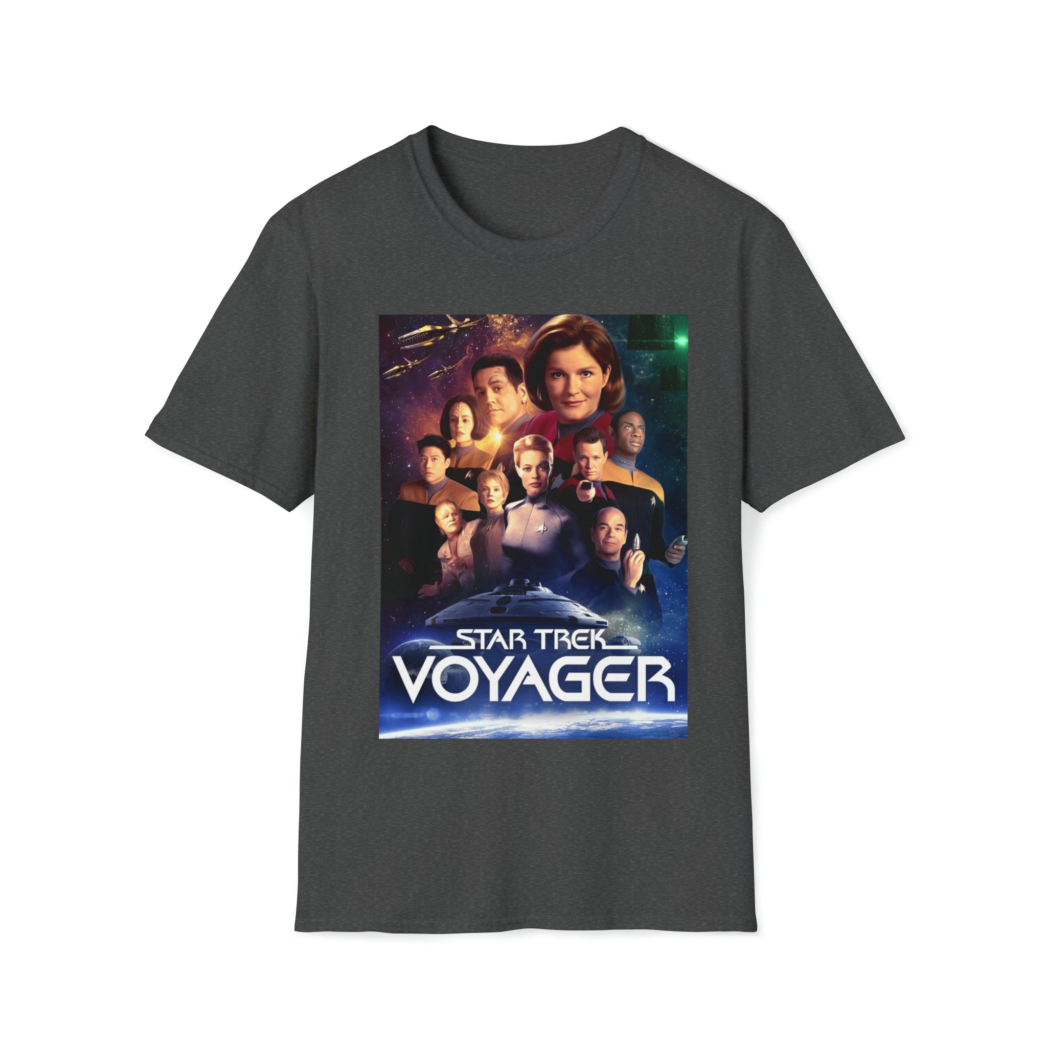 Star Trek Voyager- Unisex Softstyle T-Shirt - Creations by Chris and Carlos